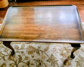 Queen Anne's Style Cocktail Table 18.5H x36W x 21D