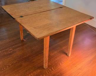 Enamel Wood Table