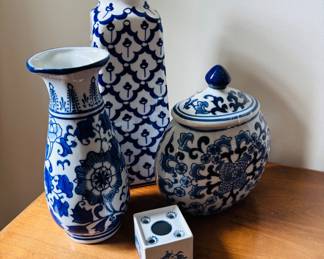 Blue & White Porcelains