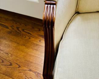 French Style Upholstered Armchair