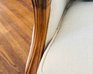 French Style Upholstered Armchair