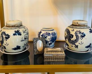 Blue & White Porcelains