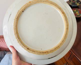 Large Rose Medallion Bowl