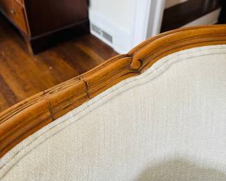 French Style Upholstered Armchair