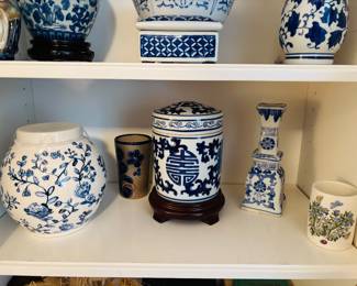 Blue & White Porcelains
