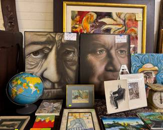 2 original photo realism painting