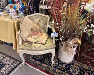 Nice arm chair and fabric