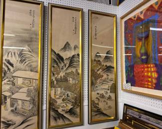 Oriental triptic