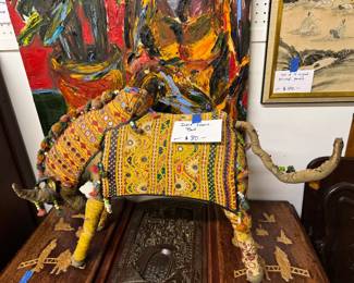 Indian fabric animal