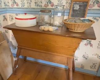 Wood Dough Box