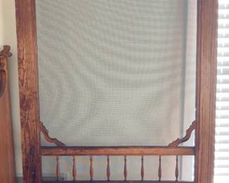 Gingerbread Screen Door