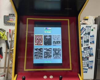 Full size Multicade Arcade machine with 60 classic games