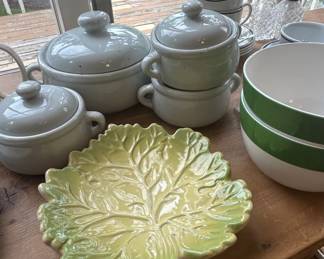 Assorted Vintage Ceramic Serving Ware Collection third image