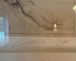 Limited Edition Nude Etching, Signed and Numbered second image