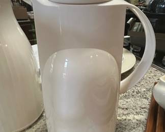 Assorted White Plastic Thermal Carafes and Pitcher second image