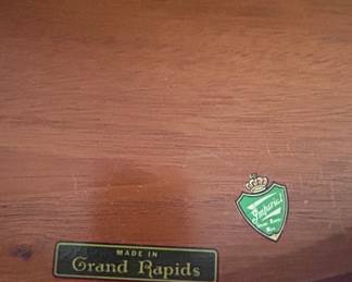 Imperial Furniture Grand Rapids Drum Table second image