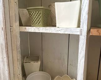 Vintage Blue and White Transferware Collection with Assorted Kitchenware third image