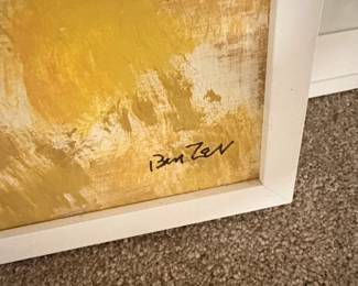 Ben Zev Original Impressionist Landscape Painting second image