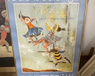 Graciela Rodo Boulanger Los Domingos de Julieta Exhibition Poster for Washington International Art Fair
