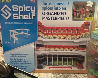 Spicy Shelf Stackable Spice Organizer