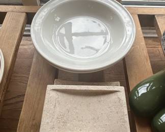 Assorted Vintage Ceramic Tableware Collection with Planters and Accessories second image