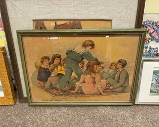 Collection of Assorted Framed Prints and Artwork, including Botanical and Victorian Illustrations fourth image