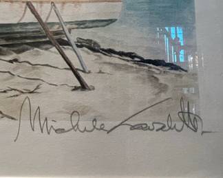 Limited Edition Print Fishing Boats second image