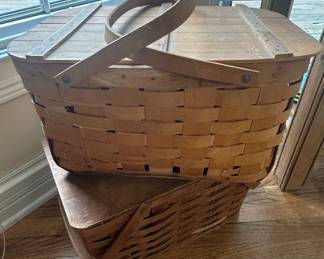 Vintage Basketville Picnic Basket