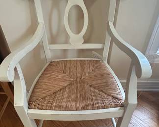 Napoleon Style Rush Seat Dining Chairs third image