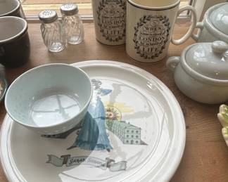 Assorted Vintage Ceramic Serving Ware Collection second image
