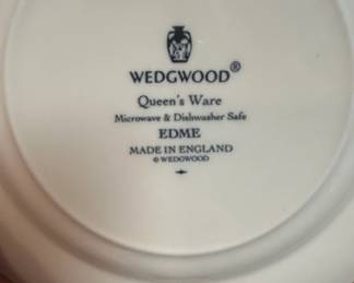 Wedgwood Edme Queens Ware Piece Breakfast and Lunch Service second image
