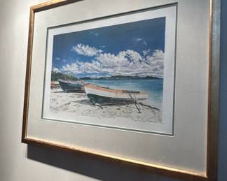 Limited Edition Print Fishing Boats