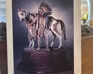 Original Gallery Dave McGary Young Men of the Enemy Fear His Horses Bronze Sculpture Limited or second image
