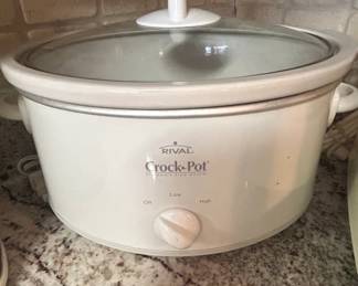 Rival CrockPot Quart Stoneware Slow Cooker