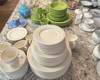 Wedgwood Edme Dinnerware Collection and Fiesta Ware