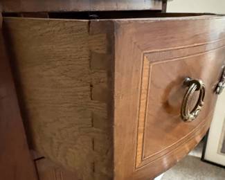 French Louis XV Style MarbleTop Commode fourth image