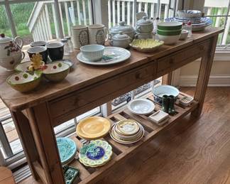 Collection of Assorted Tableware and Serving Pieces