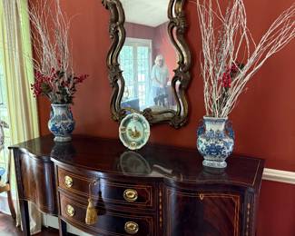 Flame Mahogany Sideboard by Stickley