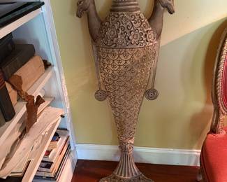 38" Tall Iron Urn