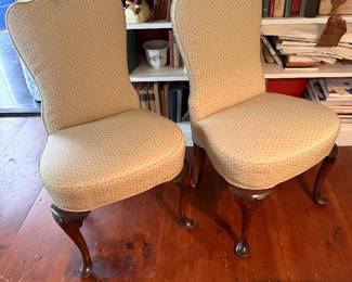 Pair of Antique Hall Chairs