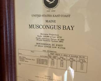 Muscongus Bay Maine Map