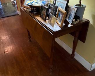 Antique Pine Dropleaf Dining Table