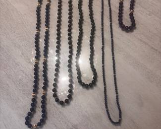 14KT AND GEMSTONE NECKLACES