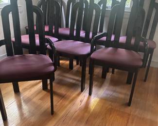 8 DINING CHAIRS