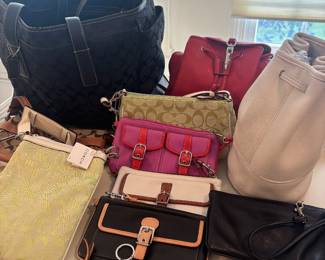 LARGE SELECTION OF COACH