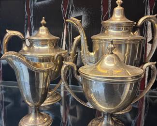 STERLING SILVER TEA SET