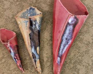SEVERAL AMAZING POTTERY PIECES