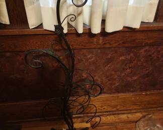 Several Metal art pieces