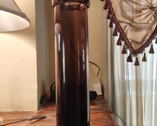 VINTAGE BLENKO CYLINDER VASE