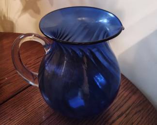 Several Cobalt blue pieces
